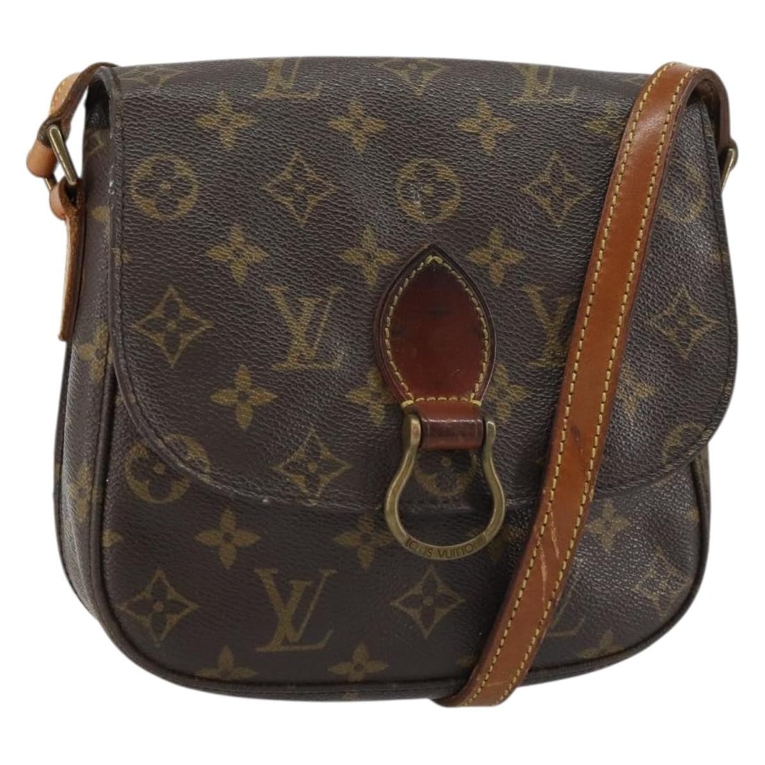 Louis Vuitton Saint Cloud MM Monogram Canvas Shoulder Bag M51243: Louis Vuitton Saint Cloud MM Monogram Canvas Shoulder Bag M51243 This Louis Vuitton Monogram Saint Cloud MM Shoulder Bag features the iconic monogram canvas exterior in classic monogram color. The bag