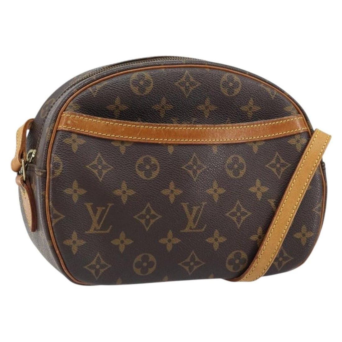 Louis Vuitton Blois Monogram Canvas Shoulder Bag M51221 France: Louis Vuitton Blois Monogram Canvas Shoulder Bag M51221 France Louis Vuitton Blois shoulder bag in Monogram canvas, made in France. This women's bag features an adjustable shoulder strap and includes 