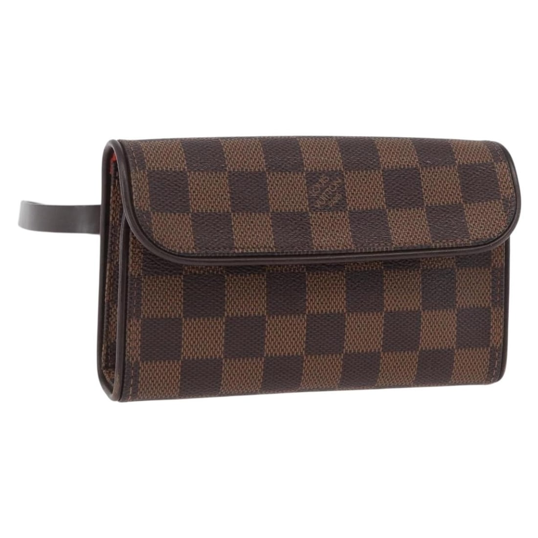 Louis Vuitton N51856 Pochette Florentine Damier Ebene Waist Bag: Louis Vuitton N51856 Pochette Florentine Damier Ebene Waist Bag Louis Vuitton Damier Ebene Pochette Florentine waist bag in Damier Ebene canvas, made in France. This women's waist bag includes a shoul
