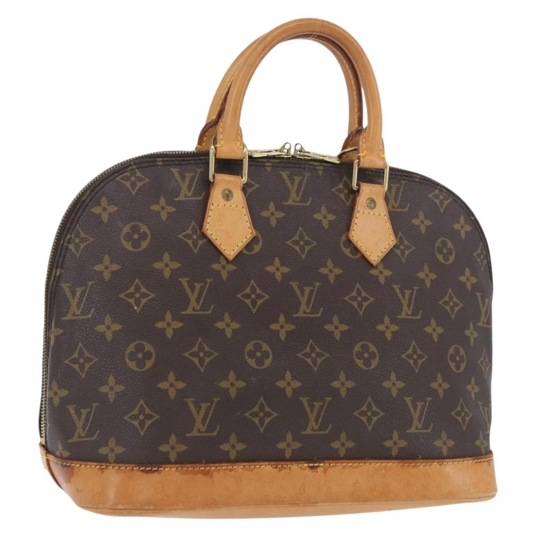 Louis Vuitton M51130 Alma Monogram Canvas Womens Handbag: Louis Vuitton M51130 Alma Monogram Canvas Womens Handbag Louis Vuitton Alma handbag in Monogram canvas, made in France. This women's handbag is offered without the original box or dust bag; only the i