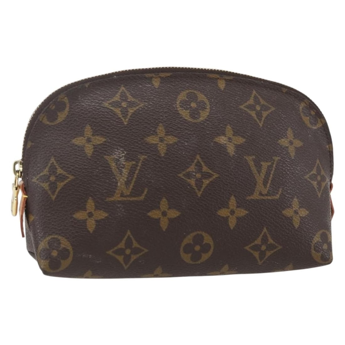 Louis Vuitton Monogram Canvas Pochette Cosmetic PM M43998 Small Pouch: Louis Vuitton Monogram Canvas Pochette Cosmetic PM M43998 Small Pouch This Louis Vuitton Monogram Pochette Cosmetic PM Pouch, model M43998, is crafted from signature monogram canvas. Made in Spain, it