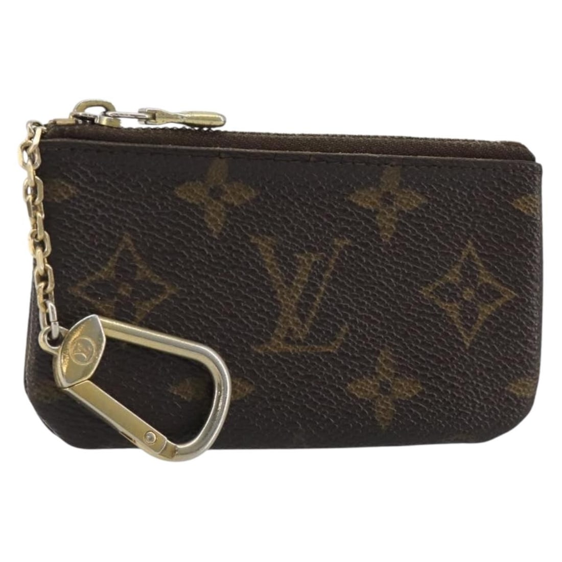Louis Vuitton M62650 Pochette Cles Monogram Canvas Coin Purse: Louis Vuitton M62650 Pochette Cles Monogram Canvas Coin Purse Louis Vuitton Monogram Pochette Cles coin purse in Monogram canvas, made in France. This women's coin purse is a heavily used piece with v
