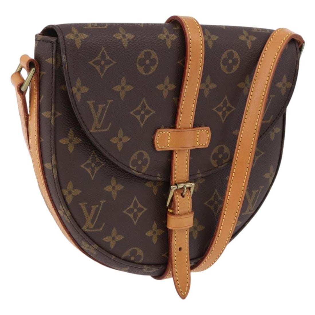 Louis Vuitton M51233 Chantilly MM Monogram Canvas Shoulder Bag: Louis Vuitton M51233 Chantilly MM Monogram Canvas Shoulder Bag Louis Vuitton Chantilly MM shoulder bag in Monogram canvas, made in France. This women's bag features an adjustable shoulder strap and a 