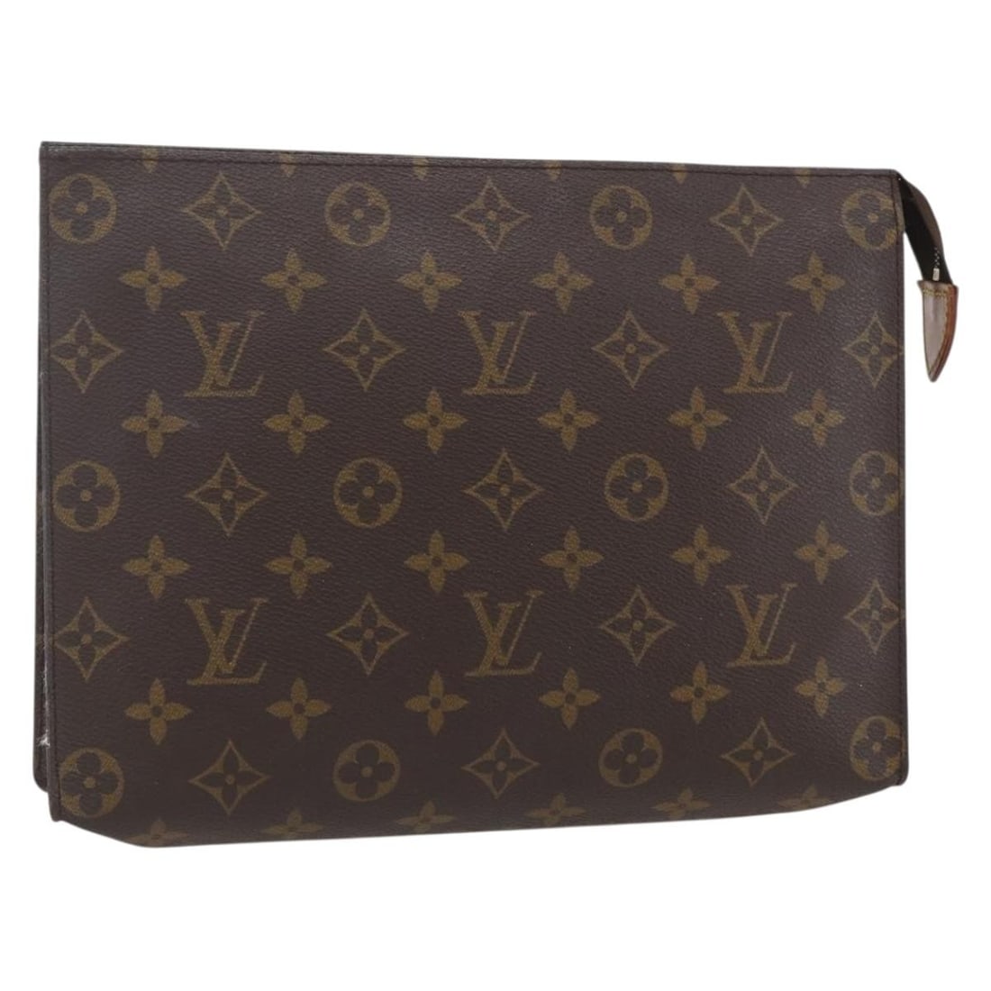 Louis Vuitton Monogram Canvas Poche Toilette 26 Travel Pouch M47542: Louis Vuitton Monogram Canvas Poche Toilette 26 Travel Pouch M47542 This Louis Vuitton Monogram Poche Toilette 26 Pouch features the iconic monogram canvas exterior and is crafted in France. The pouch