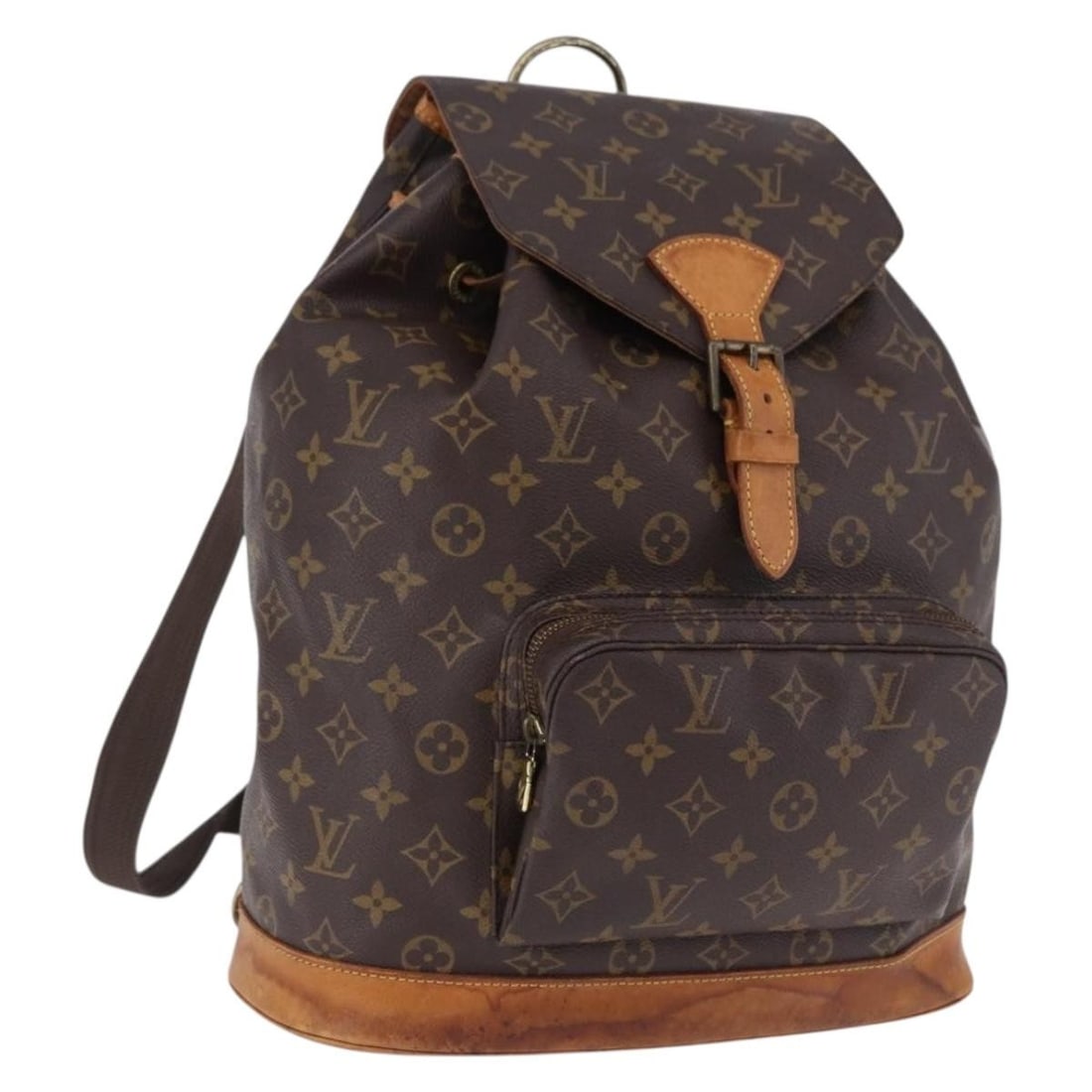 Louis Vuitton M51135 Montsouris GM Monogram Canvas Backpack: Louis Vuitton M51135 Montsouris GM Monogram Canvas Backpack Louis Vuitton Monogram Montsouris GM backpack in Monogram canvas, made in France. This women's backpack is model M51135 and includes only th