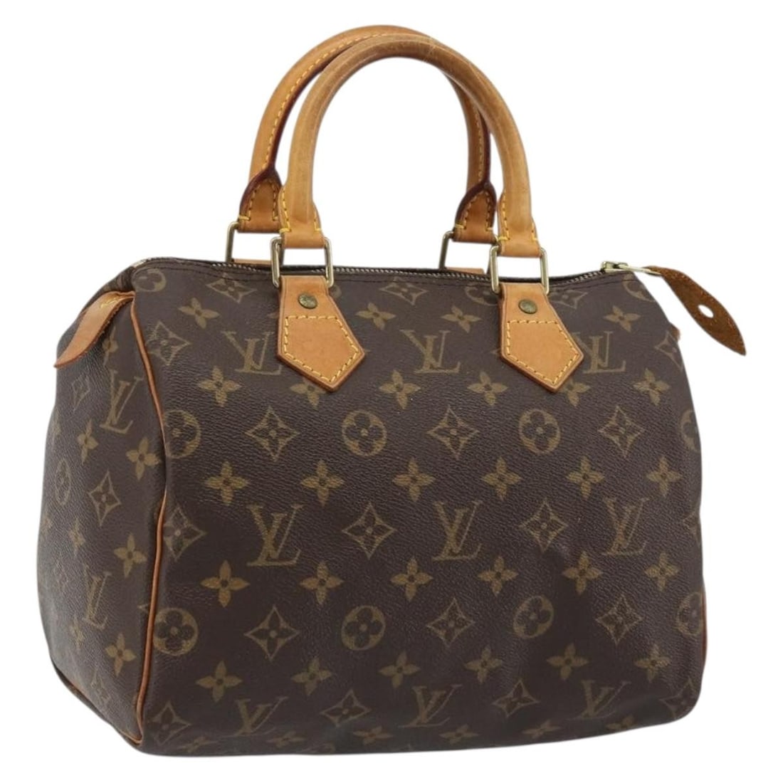 Louis Vuitton M41528 Speedy 25 Monogram Canvas Handbag: Louis Vuitton M41528 Speedy 25 Monogram Canvas Handbag Louis Vuitton Speedy 25 handbag in Monogram canvas, made in France. This women's handbag is offered as the photographed item only and does not in