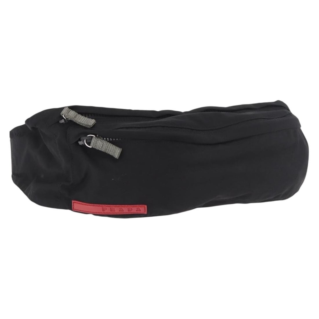 Prada Nylon Waist Bag Sports Line Blue Silver Italy: Prada Nylon Waist Bag Sports Line Blue Silver Italy Authentic Prada Sports Line waist bag in blue and silver nylon. This women's belt bag is made in Italy and includes the guarantee card. Condition is