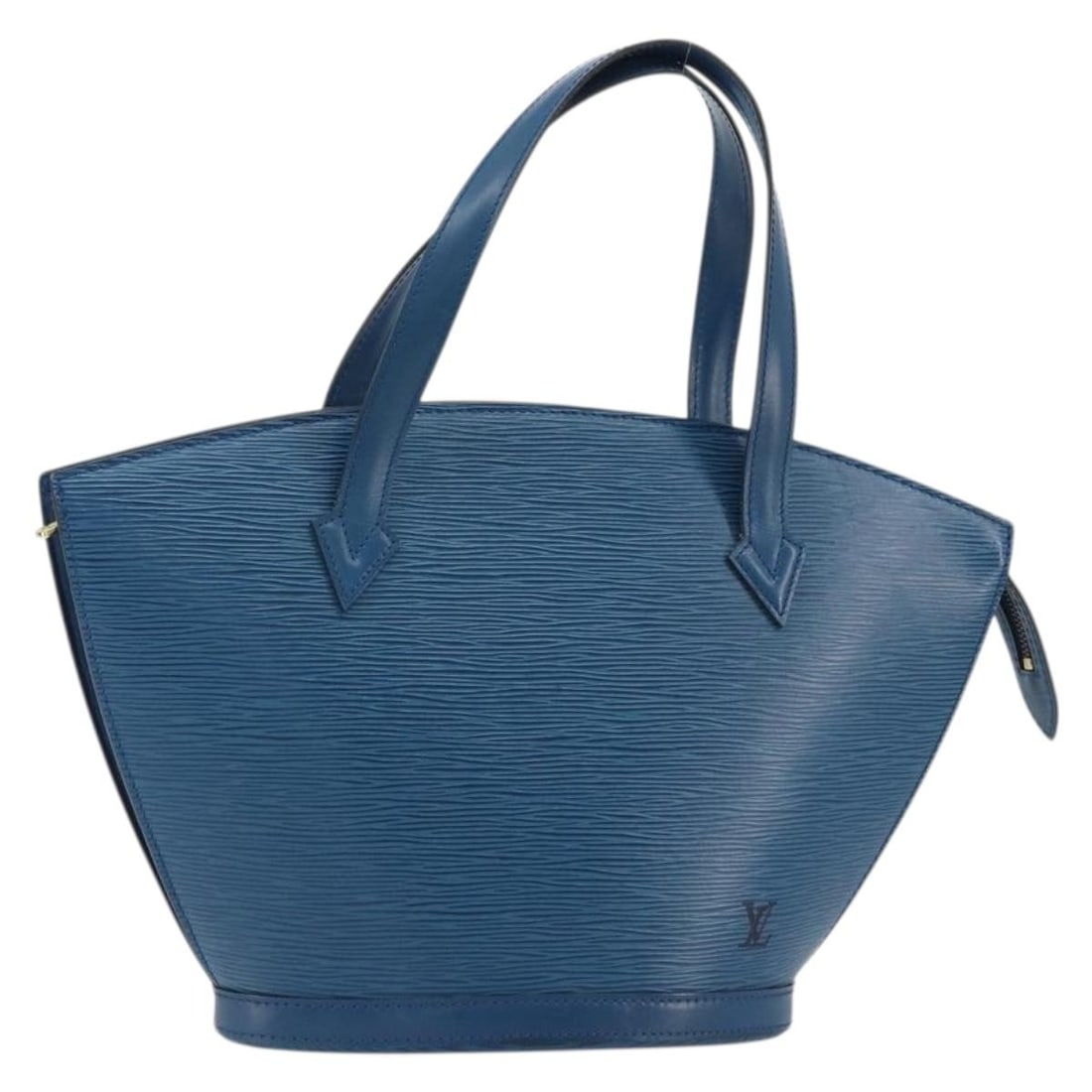 Louis Vuitton M52275 Saint Jacques Blue Epi Leather Shoulder Bag: Louis Vuitton M52275 Saint Jacques Blue Epi Leather Shoulder Bag Louis Vuitton Epi Saint Jacques Shopping Shoulder Bag in blue Epi leather, made in France. This women's shoulder bag features the M5227