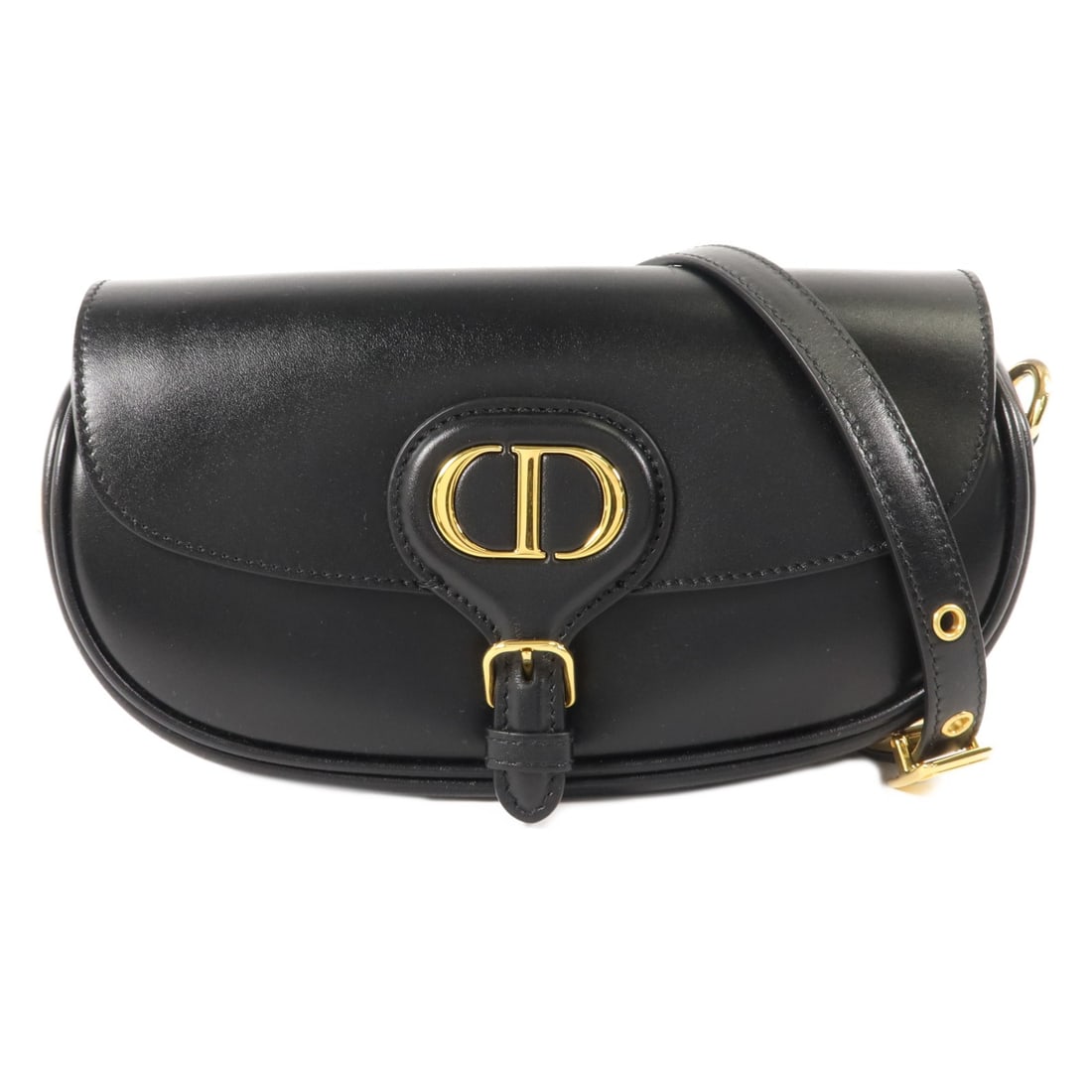 Dior Bobby East-West Black Calfskin Shoulder Bag M9335USKU-M900: Dior Bobby East-West Black Calfskin Shoulder Bag M9335USKU-M900 Christian Dior Bobby East-West shoulder bag in black calfskin with CD GHW styling. This women's shoulder bag features a magnetic pocket,