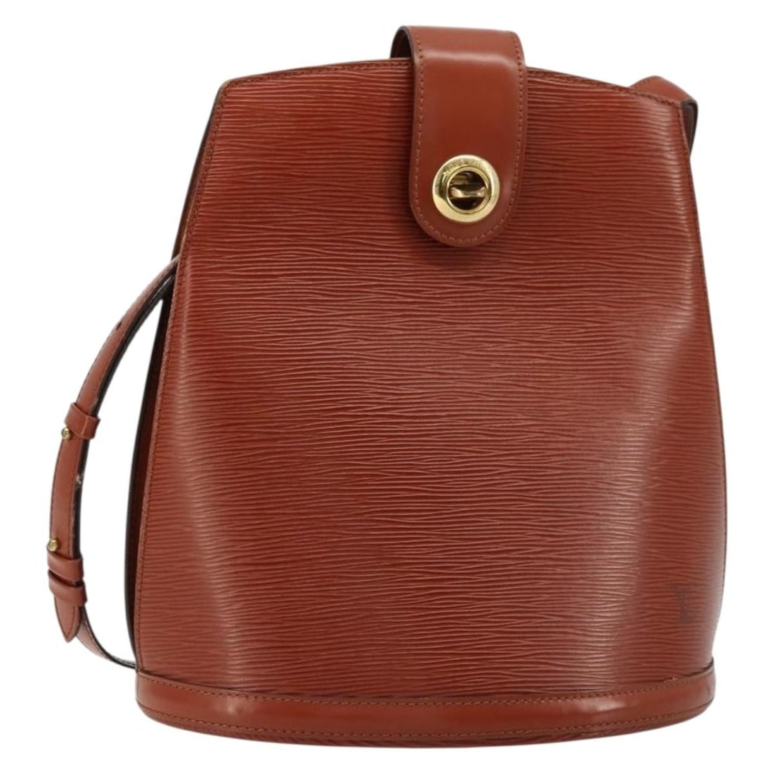 Louis Vuitton M52253 Cluny Brown Epi Leather Shoulder Bag: Louis Vuitton M52253 Cluny Brown Epi Leather Shoulder Bag Louis Vuitton Cluny shoulder bag in brown Epi leather. This women's bag is made in France and includes only the item shown; the item box and d