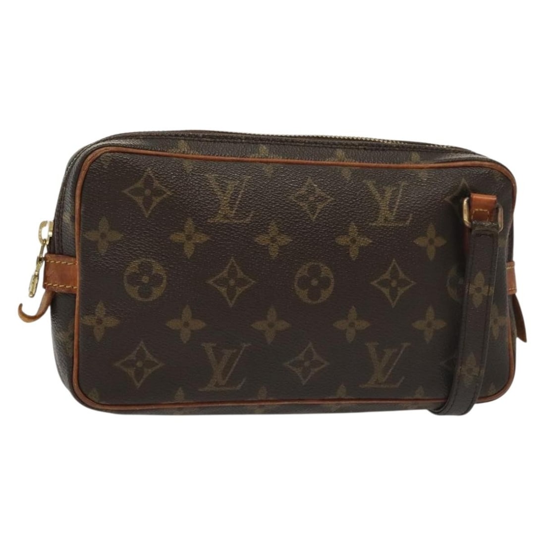 LOUIS VUITTON Monogram Marly Bandouliere Shoulder Bag M51828 Auth: LOUIS VUITTON Monogram Marly Bandouliere Shoulder Bag M51828 Auth Introducing the LOUIS VUITTON Monogram Marly Bandouliere Shoulder Bag, a classic accessory that embodies luxury and style. Crafted fro