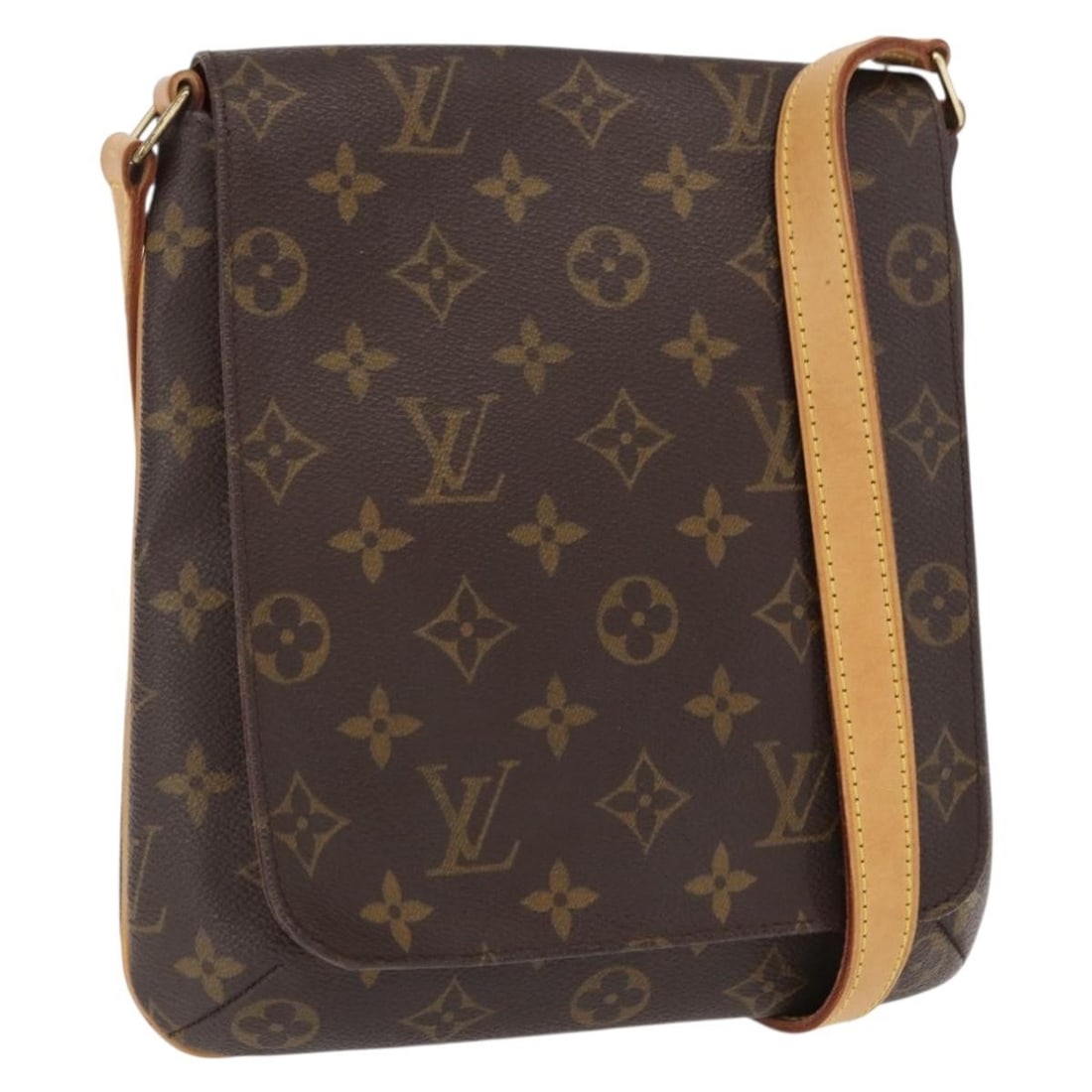 Louis Vuitton M51258 Musette Salsa Monogram Canvas Shoulder Bag: Louis Vuitton M51258 Musette Salsa Monogram Canvas Shoulder Bag Louis Vuitton Musette Salsa Short shoulder bag in Monogram canvas. This women's bag is made in Spain and features an adjustable shoulder