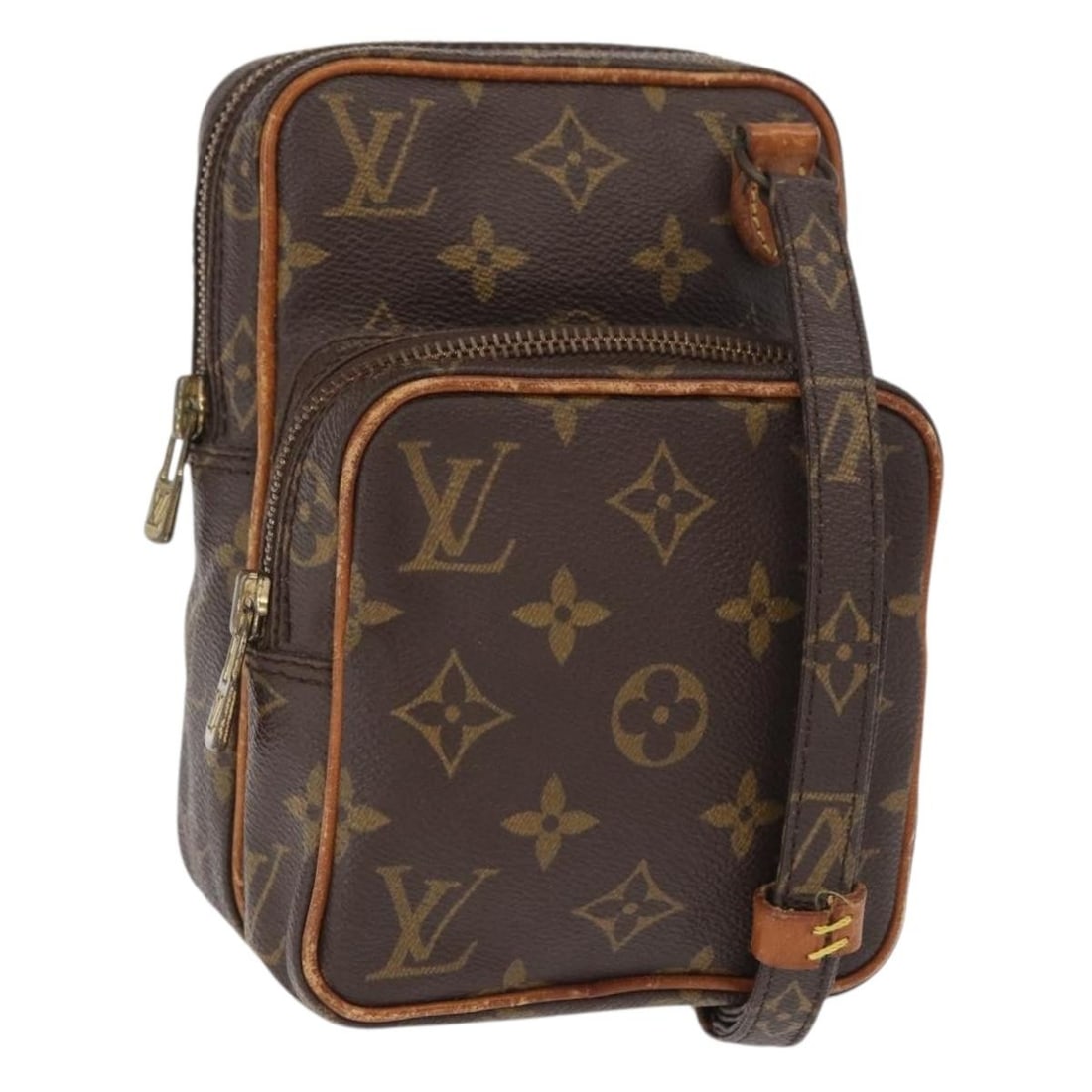 Louis Vuitton Mini Amazon Monogram Canvas Shoulder Bag M45238 France: Louis Vuitton Mini Amazon Monogram Canvas Shoulder Bag M45238 France This is a Louis Vuitton Monogram Mini Amazon Shoulder Bag, model M45238. Crafted from signature Monogram canvas, this shoulder bag 