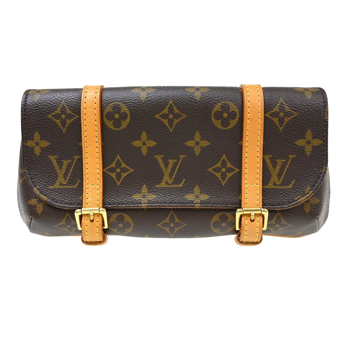 Louis Vuitton Marelle Waist Brown Canvas Belt Bag: Louis Vuitton Marelle Waist Brown Canvas Belt Bag Louis Vuitton Marelle Waist bag in brown monogram canvas. Made in France, this women's bag is presented in good condition with noted wear including na