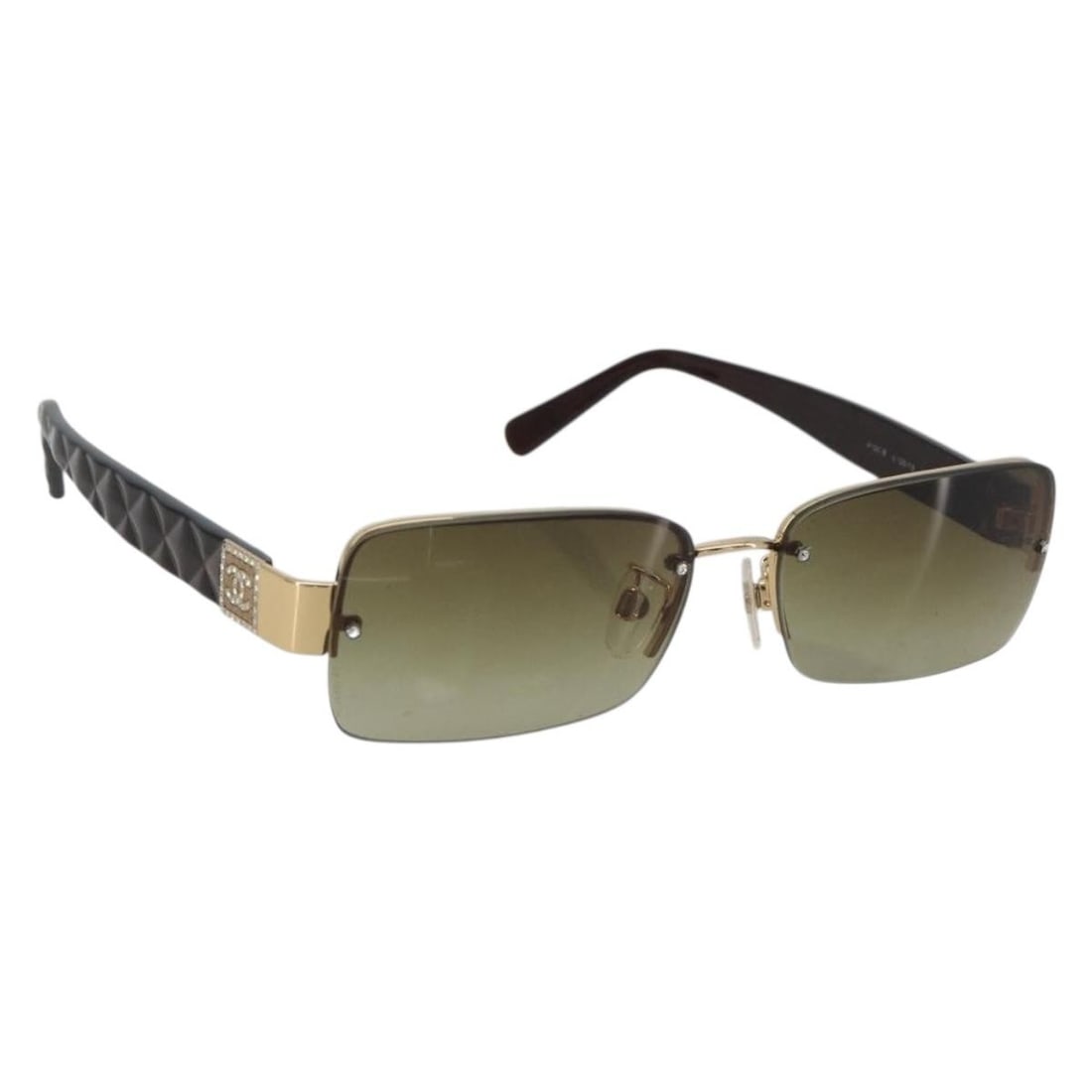 CHANEL Coco Mark Brown Plastic Sunglasses with Case Box: CHANEL Coco Mark Brown Plastic Sunglasses with Case Box Authentic CHANEL Coco Mark sunglasses in brown plastic with CC detailing. Made in Italy, this women's pair includes the item box and sunglass ca