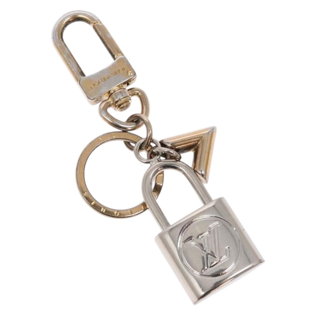 Louis Vuitton Caleido V Gold Padlock Charm M67376 Italy: Louis Vuitton Caleido V Gold Padlock Charm M67376 Italy Enhance your accessories collection with this LOUIS VUITTON Caleido V Padlock Charm, a stylish addition to any bag. This exquisite charm is craf