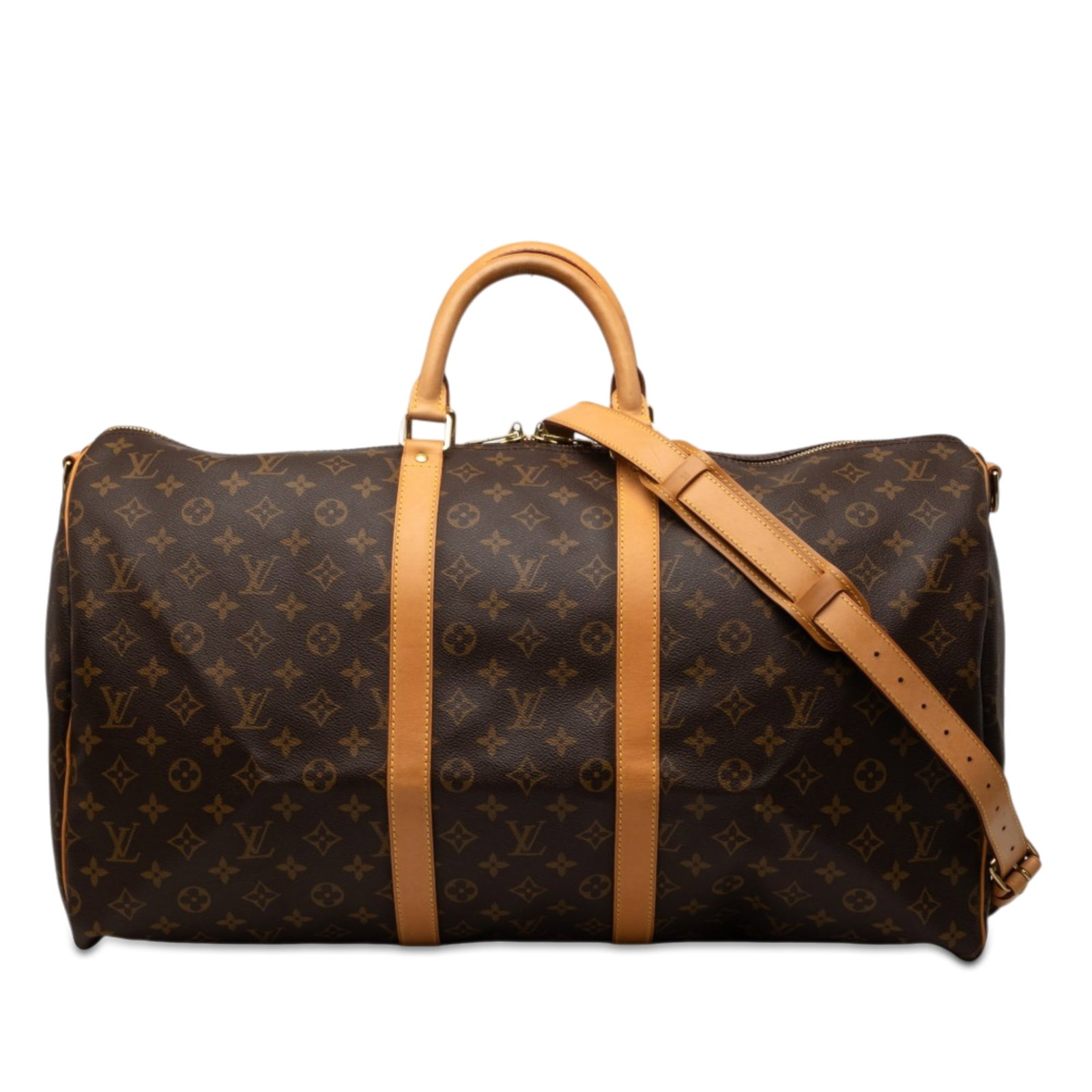 Louis Vuitton Keepall Bandouliere 55 Monogram Travel Bag (1 of 6)