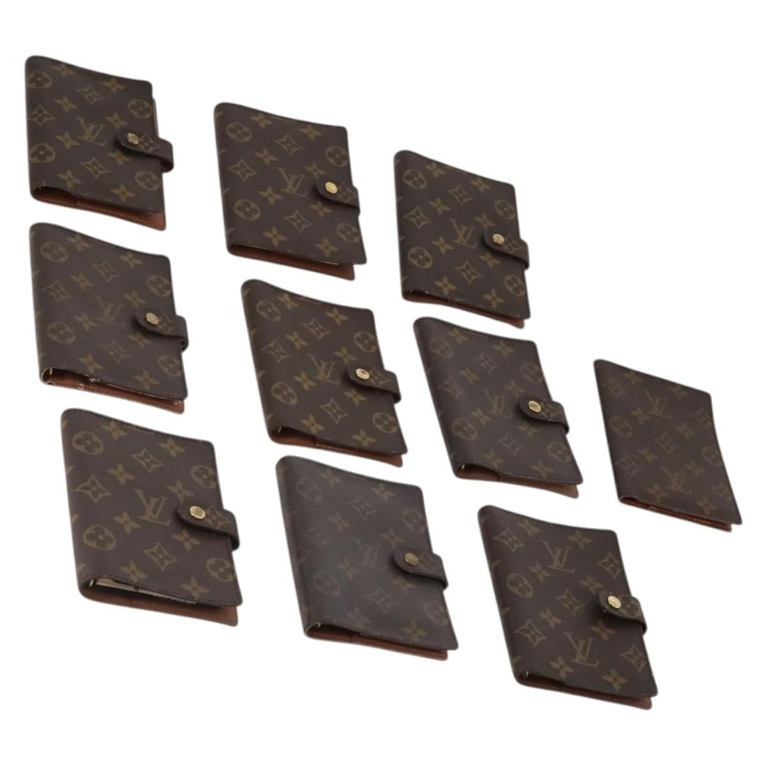Louis Vuitton Agenda PM Monogram Canvas Planner Cover with Address Book Ruler: Louis Vuitton Agenda PM Monogram Canvas Planner Cover with Address Book Ruler Louis Vuitton Monogram Agenda PM day planner cover in monogram canvas. This heavily used planner cover includes an address