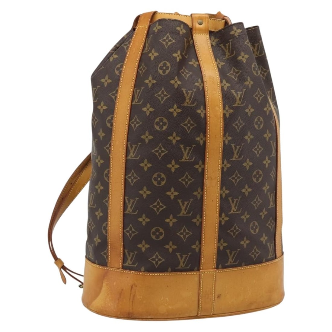 Louis Vuitton M42244 Randonnee GM Monogram Canvas Shoulder Bag Pouch: Louis Vuitton M42244 Randonnee GM Monogram Canvas Shoulder Bag Pouch Authentic Louis Vuitton Randonnee GM shoulder bag in Monogram canvas with an included pouch. This women's bag was made in France an