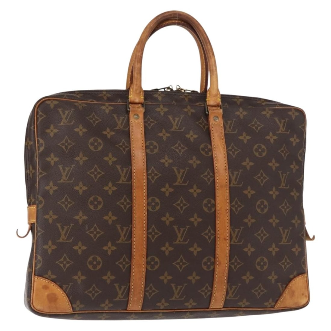 LOUIS VUITTON Monogram Porte Documents Voyage Business Bag M53361 LV Auth: LOUIS VUITTON Monogram Porte Documents Voyage Business Bag M53361 LV Auth This Louis Vuitton Monogram Porte Documents Voyage Business Bag (M53361) is a sophisticated accessory perfect for the modern p