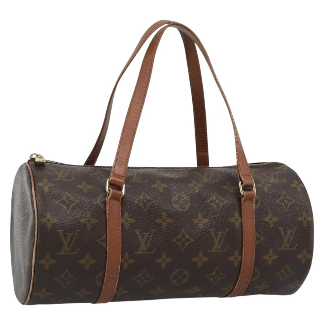 Louis Vuitton M51365 Papillon 30 Monogram Canvas Handbag France: Louis Vuitton M51365 Papillon 30 Monogram Canvas Handbag France Vintage Louis Vuitton Papillon 30 handbag in Monogram canvas. This women's handbag is made in France and is offered as the bag only; ite