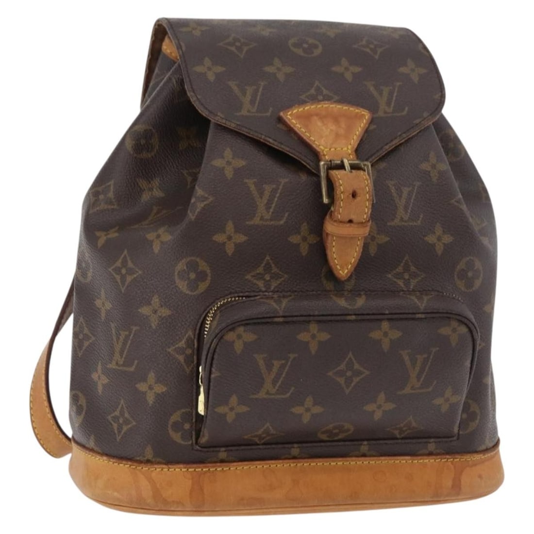 Louis Vuitton M51136 Montsouris MM Monogram Canvas Backpack (1 of 18)