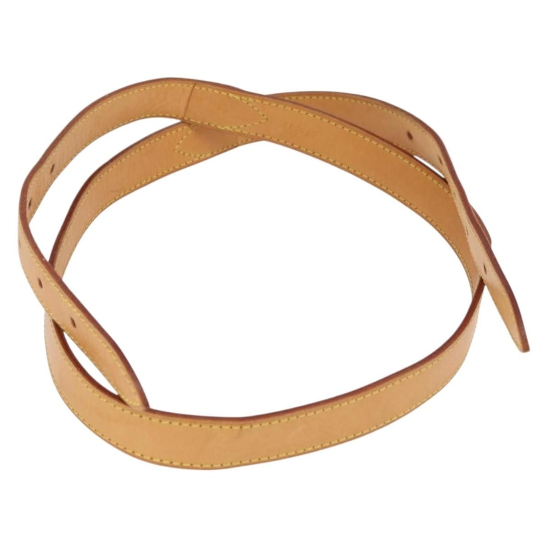 Louis Vuitton Buggy Beige Leather Shoulder Strap 49.2in (1 of 8)