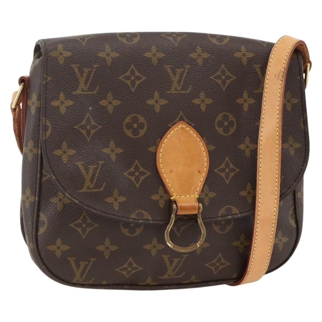 Louis Vuitton Saint Cloud GM Monogram Canvas Shoulder Bag M51242 France (1 of 18)