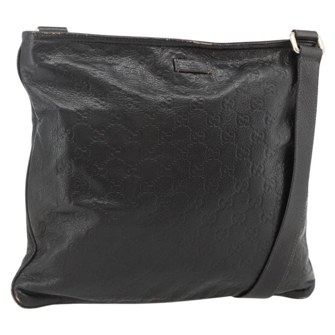 Gucci 201446 Guccissima GG Canvas Leather Shoulder Bag Brown Gold: Gucci 201446 Guccissima GG Canvas Leather Shoulder Bag Brown Gold Gucci Guccissima shoulder bag in brown leather and GG canvas with gold-tone accents. Made in Italy, this women's bag is a heavily used