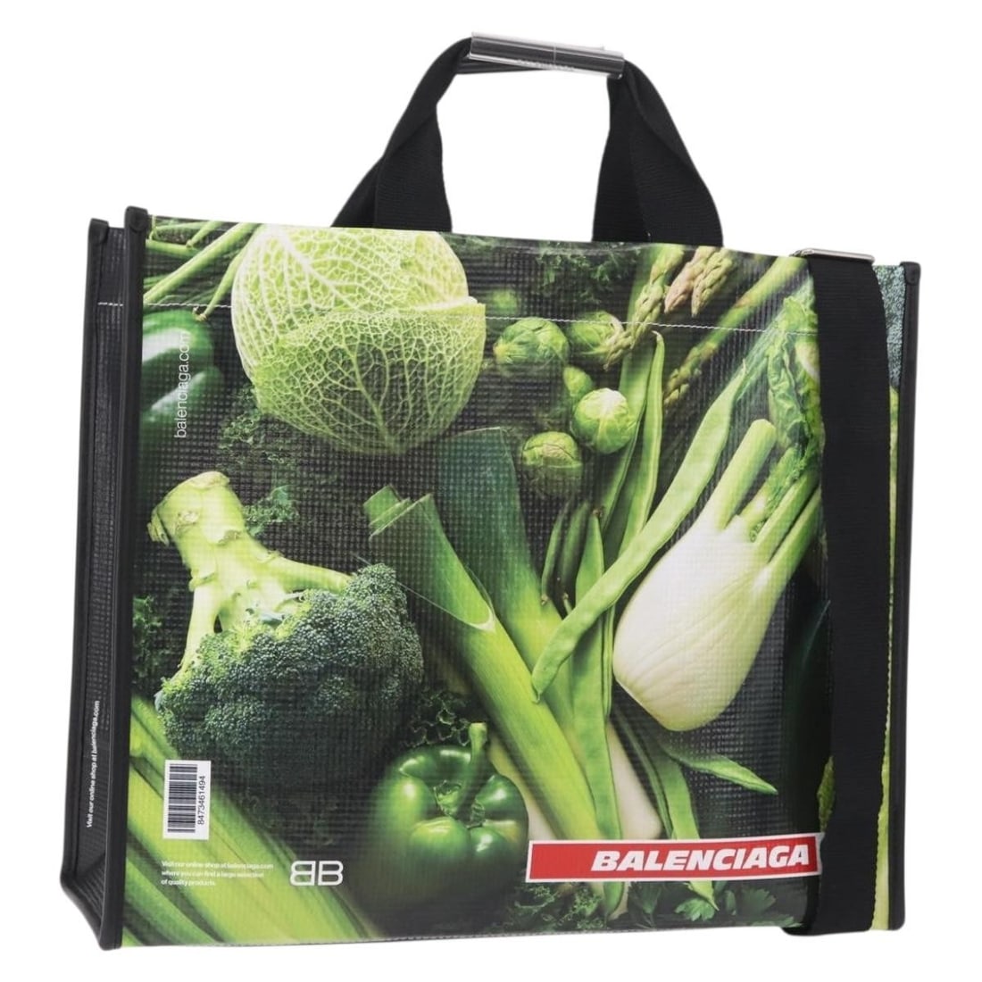 Balenciaga 787982 Antwerp Leather Tote Bag with Strap Green Silver: Balenciaga 787982 Antwerp Leather Tote Bag with Strap Green Silver Balenciaga Antwerp 2-way tote bag in green and silver leather. This women's bag includes a dust bag and shoulder strap, and can be ca