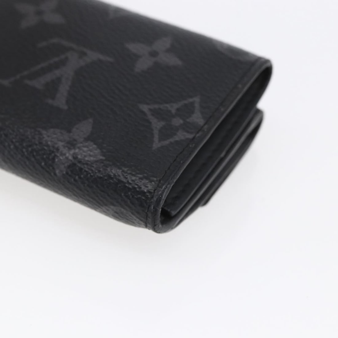 LOUIS VUITTON Monogram Eclipse Compact Wallet M45417 Auth - 14