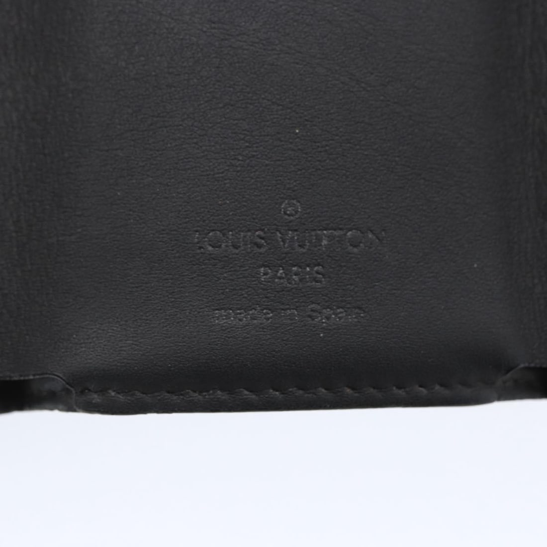 LOUIS VUITTON Monogram Eclipse Compact Wallet M45417 Auth - 9