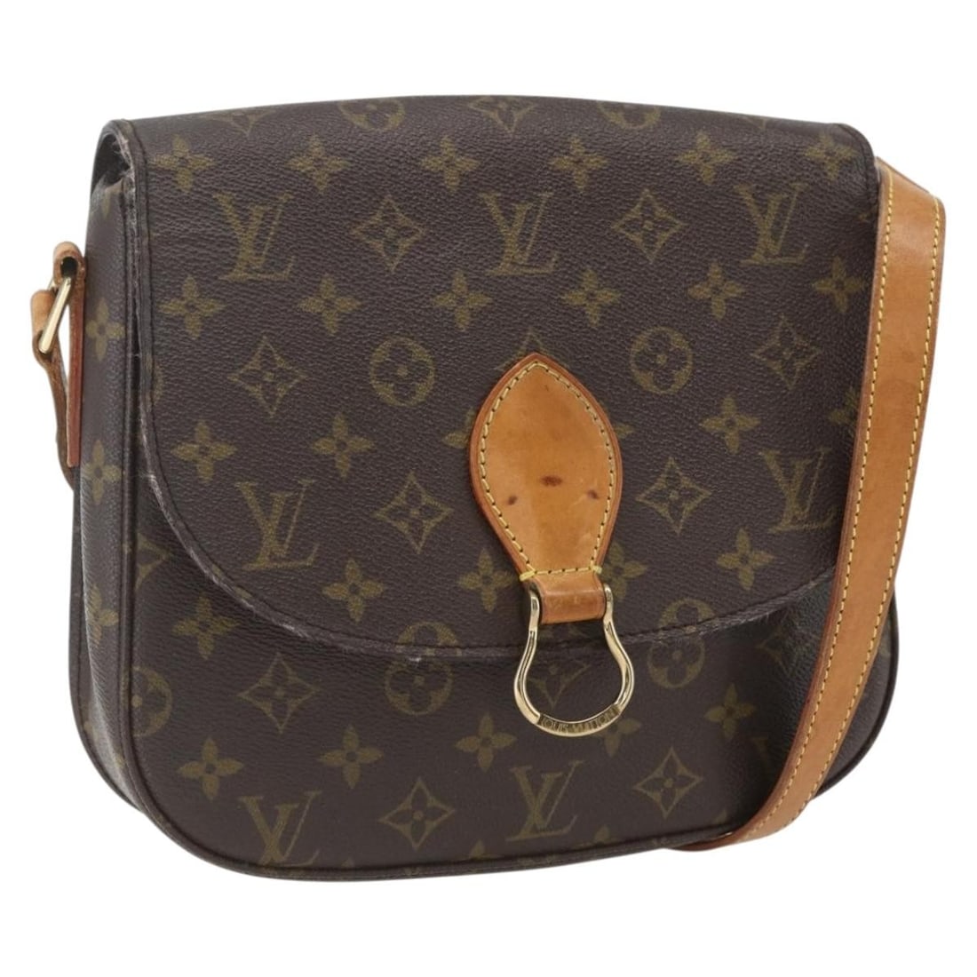 Louis Vuitton M51242 Saint Cloud GM Monogram Canvas Shoulder Bag: Louis Vuitton M51242 Saint Cloud GM Monogram Canvas Shoulder Bag Louis Vuitton Saint Cloud GM shoulder bag in Monogram Canvas, made in France. This women's bag features the Monogram exterior color and