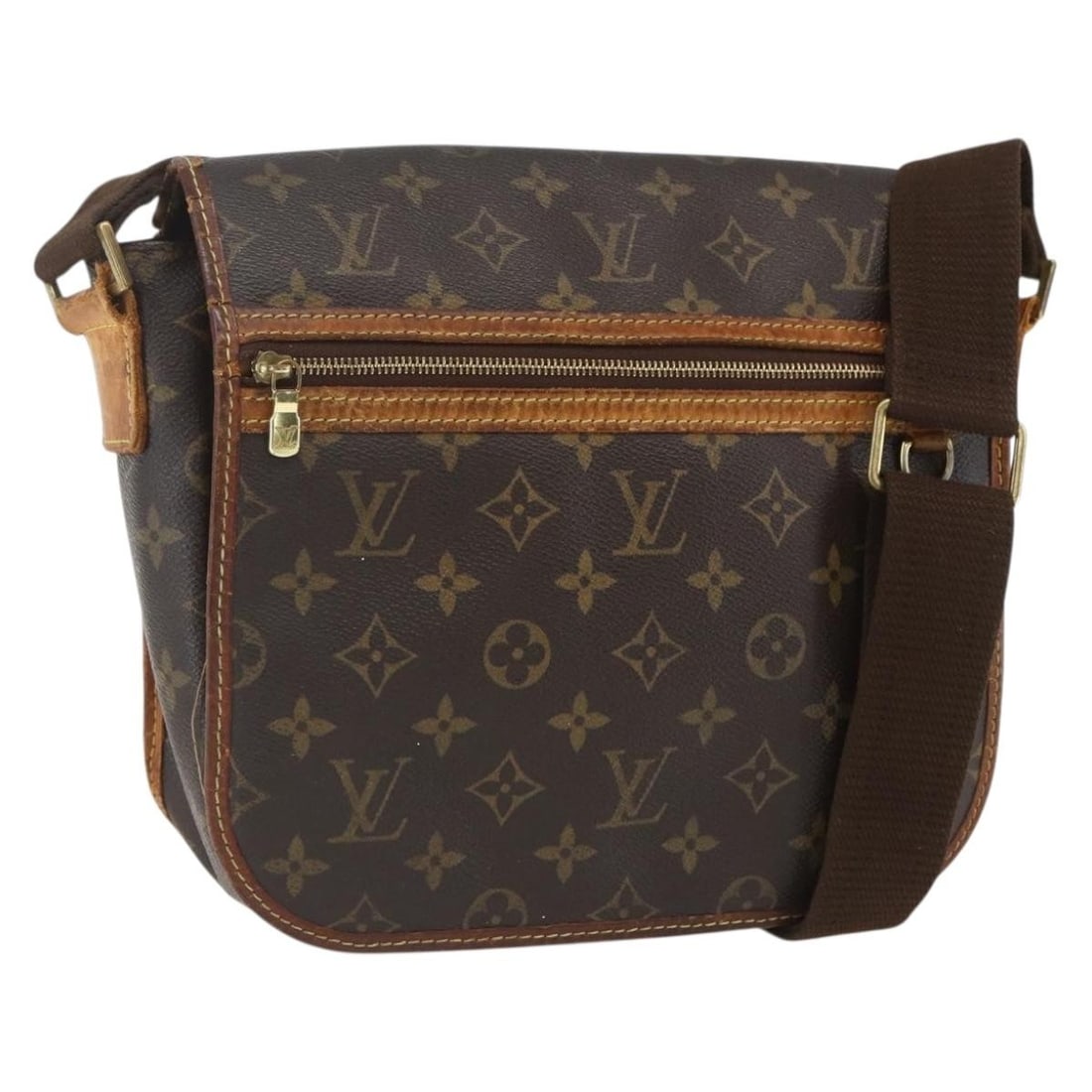 Louis Vuitton Bosphore PM Monogram Canvas Messenger Shoulder Bag M40106: Louis Vuitton Bosphore PM Monogram Canvas Messenger Shoulder Bag M40106 This is a Louis Vuitton Monogram Messenger Bosphore PM shoulder bag, crafted from signature Monogram Canvas. The bag features an