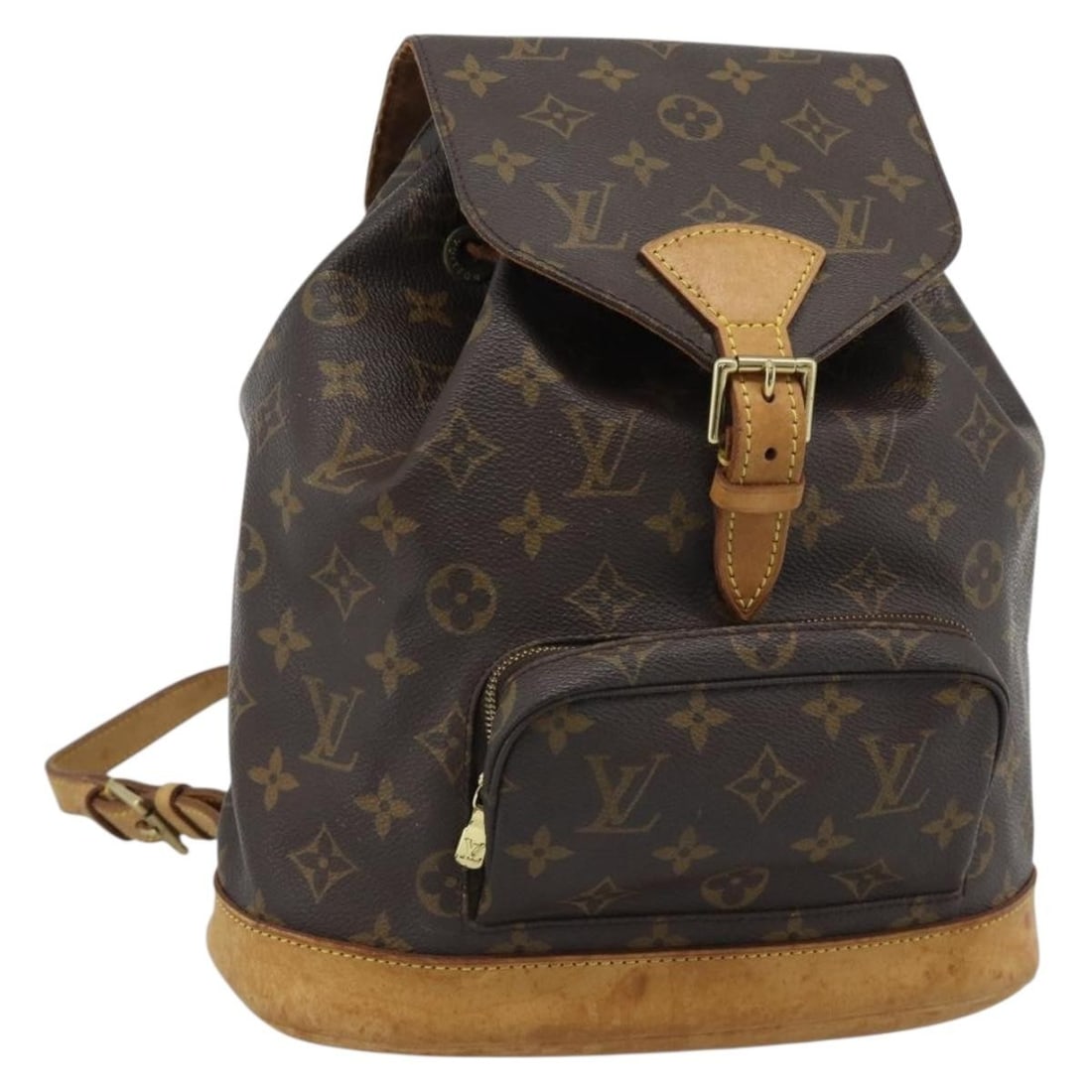 Louis Vuitton M51136 Montsouris MM Monogram Canvas Backpack: Louis Vuitton M51136 Montsouris MM Monogram Canvas Backpack Louis Vuitton Monogram Montsouris MM backpack in Monogram canvas, made in France. This women's backpack is offered without the original box 
