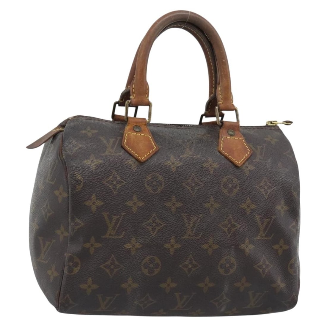Louis Vuitton M41528 Speedy 25 Monogram Canvas Handbag: Louis Vuitton M41528 Speedy 25 Monogram Canvas Handbag Louis Vuitton Speedy 25 handbag in Monogram canvas, made in France. This women's handbag is offered as the bag only; item box and dust bag are no