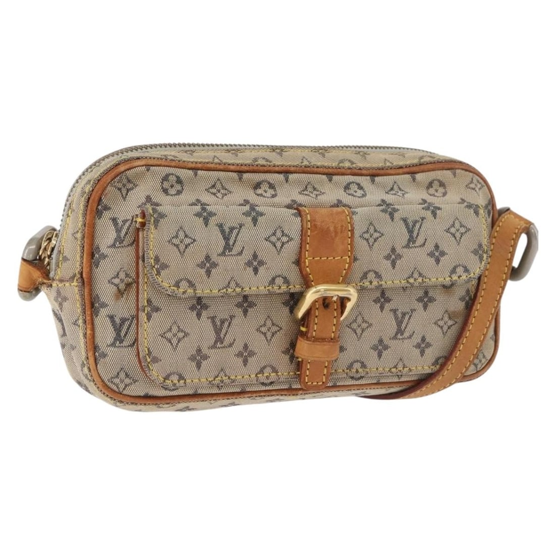 Blue Louis Vuitton Juliet MM Monogram Mini Canvas Shoulder Bag M92004: Blue Louis Vuitton Juliet MM Monogram Mini Canvas Shoulder Bag M92004 Louis Vuitton Monogram Mini Juliet MM shoulder bag in blue Monogram Mini canvas, made in France. This women's shoulder bag feature
