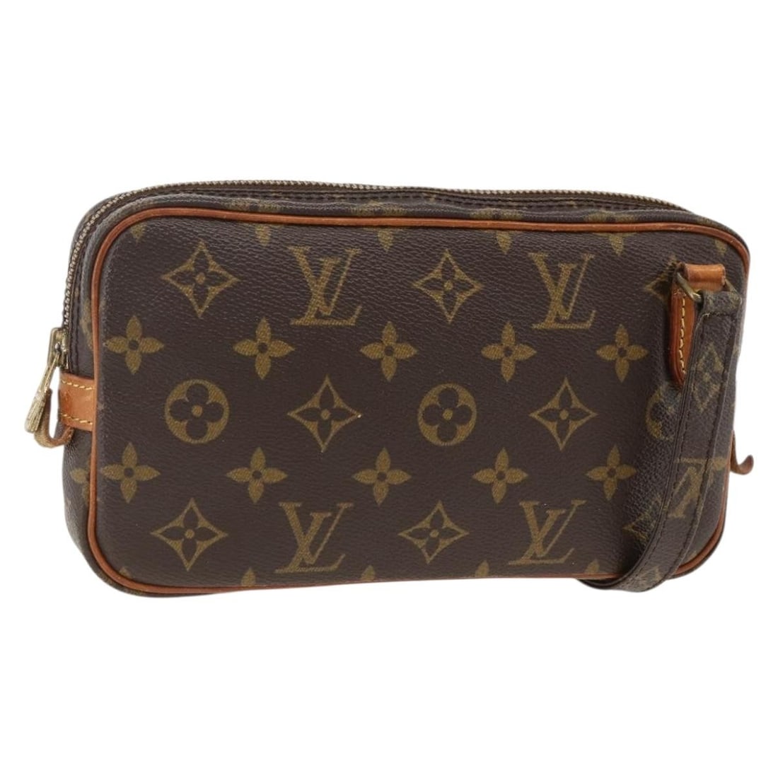 Louis Vuitton M51828 Marly Bandouliere Monogram Canvas Shoulder Bag: Louis Vuitton M51828 Marly Bandouliere Monogram Canvas Shoulder Bag Louis Vuitton Monogram Marly Bandouliere Shoulder Bag, made in France from Monogram Canvas. This women's shoulder bag features the c