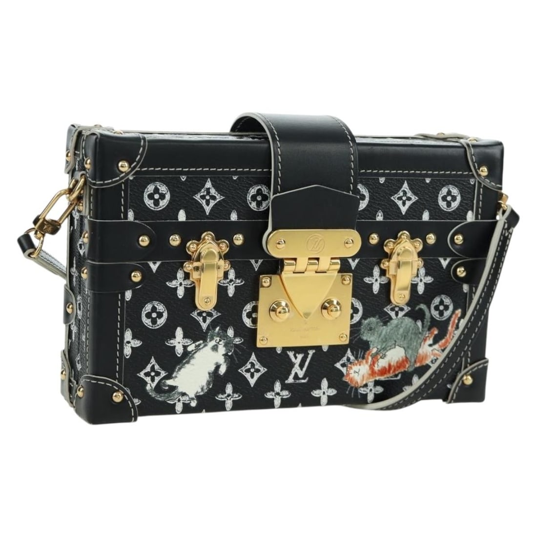 Louis Vuitton M44437 Catgram Titmal Monogram Canvas Shoulder Bag: Louis Vuitton M44437 Catgram Titmal Monogram Canvas Shoulder Bag Louis Vuitton Catgram Titmal shoulder bag in Monogram canvas, made in France. This women's bag includes a dust bag, item box, and shoul