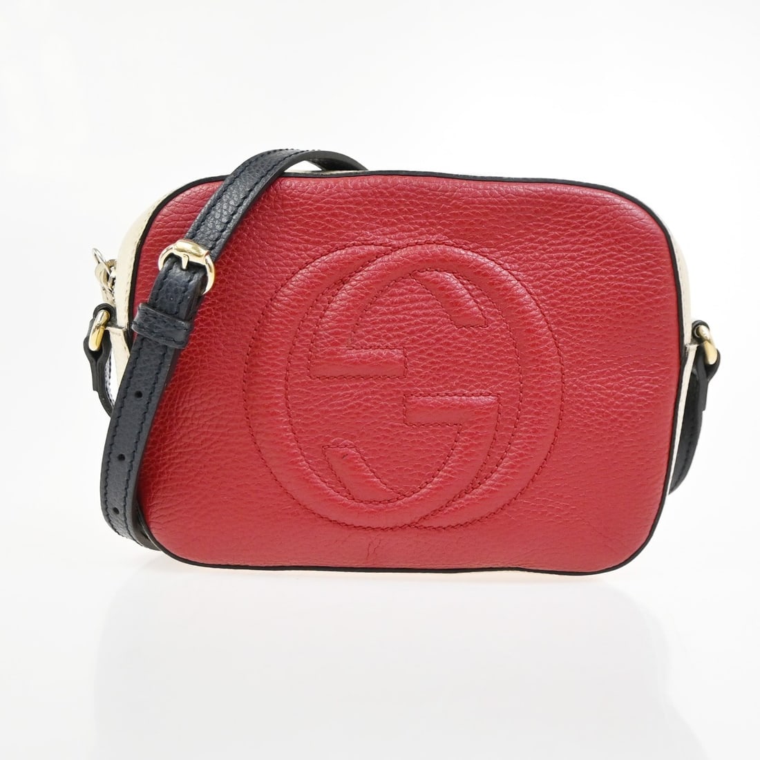 Gucci Soho Disco Multicolour Leather Shoulder Bag: Gucci Soho Disco Multicolour Leather Shoulder Bag Gucci Soho Disco leather bag in multicolour. Made in Italy, this women's bag is presented in good condition with light wear, light marks, and light sc