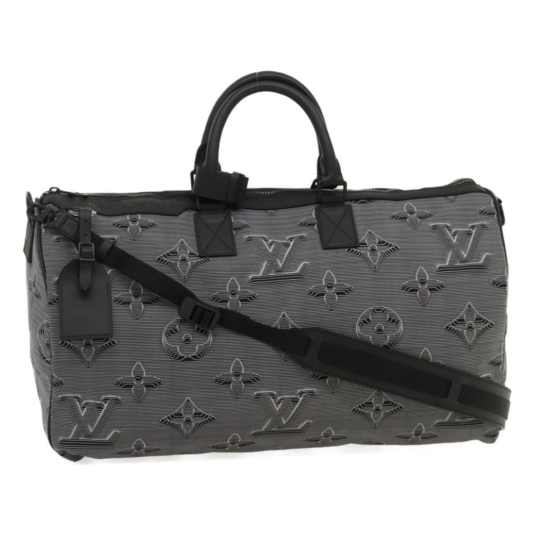Louis Vuitton Keepall Bandouliere 50 nylon Boston bag M44939 multicolor: Louis Vuitton Keepall Bandouliere 50 nylon Boston bag M44939 multicolor Louis Vuitton Keepall Bandouliere 50 reversible Boston bag in multicolor nylon. Made in Italy, this bag includes a dust bag, nam