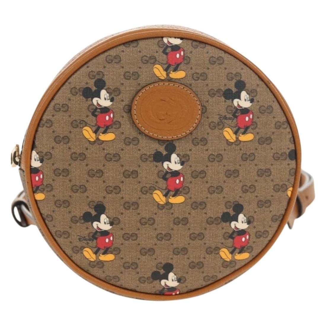 Gucci Disney Mickey Mouse Mini Round Backpack GG Coated Canvas (1 of 18)
