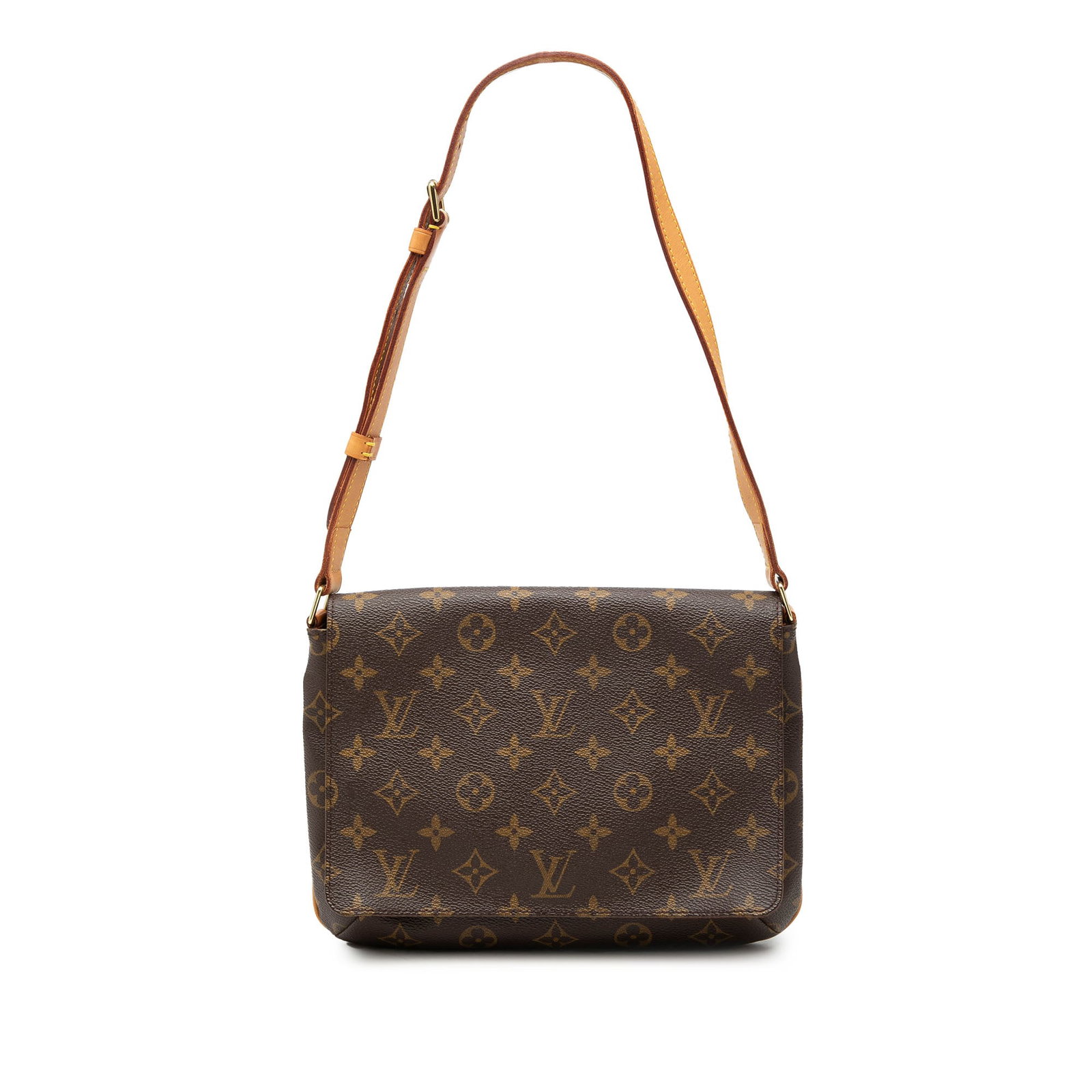 Louis Vuitton Musette Tango monogram canvas shoulder bag: Louis Vuitton Musette Tango monogram canvas shoulder bag This Louis Vuitton Monogram Musette Tango Short Strap bag features the iconic monogram canvas body, a leather shoulder strap, a front flap with