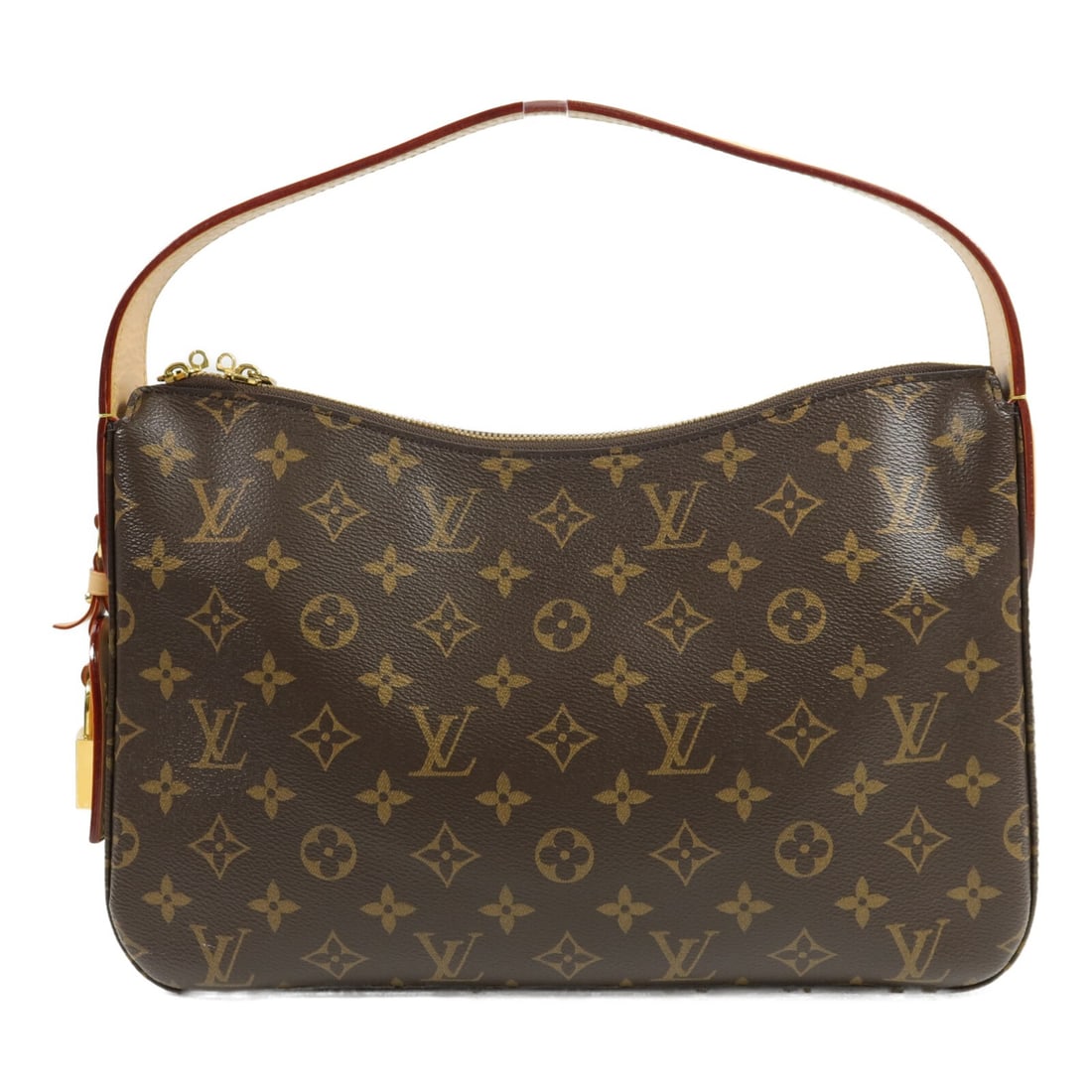 Louis Vuitton Slouchy MM Monogram Shoulder Bag M11952 Brown: Louis Vuitton Slouchy MM Monogram Shoulder Bag M11952 Brown Louis Vuitton Slouchy MM shoulder bag in brown Monogram PVC coated canvas. This women's shoulder bag features a zip-fastened design, an inte