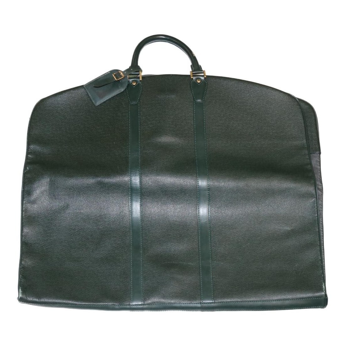 Louis Vuitton Vintage Garment Cover Leather Green France (1 of 18)