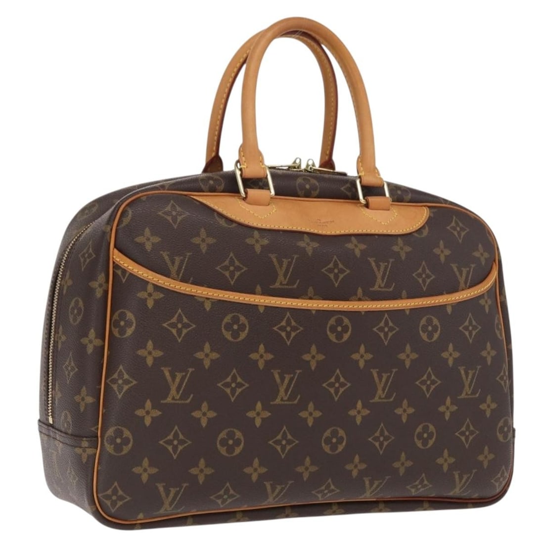 Louis Vuitton Deauville Monogram Canvas Hand Bag M47270 (1 of 18)