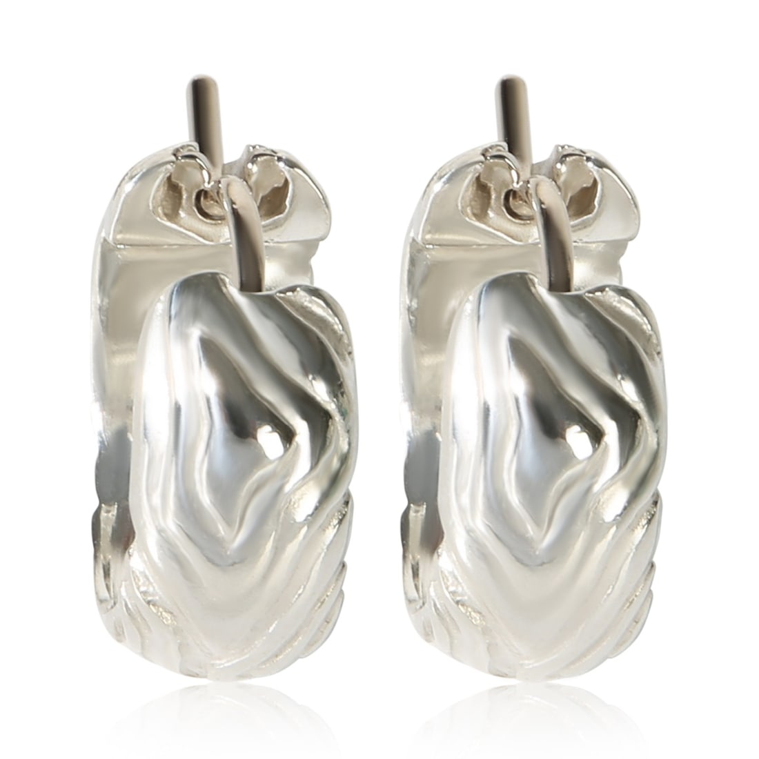 Tiffany & Co. Small Hoop Sterling Silver Earrings 15 mm (1 of 5)