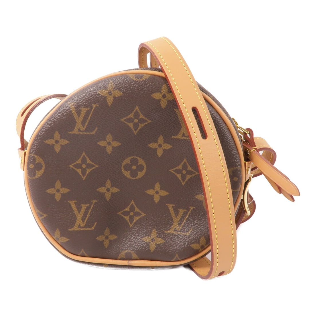 Louis Vuitton M45578 Boite Chapeau Souple PM Monogram Shoulder Bag: Louis Vuitton M45578 Boite Chapeau Souple PM Monogram Shoulder Bag Louis Vuitton Boite Chapeau Souple PM shoulder bag in brown Monogram PVC coated canvas. This women's shoulder bag features a compact 