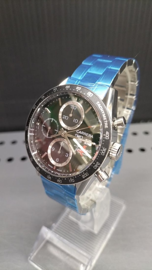 Mens Swiss Wristwatch TAG Heuer Carrera Toscana Hillroad CV201Q (1 of 6)