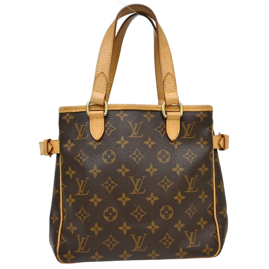 Louis Vuitton Batignolles Monogram Canvas Tote Bag M51156: Louis Vuitton Batignolles Monogram Canvas Tote Bag M51156 Vintage Louis Vuitton Batignolles tote handbag in brown Monogram canvas with leather trim and double handles. This medium tote features a hook